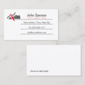 Schuhreparaturladen/Shoemaker-Visitenkarte Visitenkarte (Vorne/Hinten)