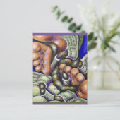 Schuhringe und Zehen-Postkarte Postkarte (Stehend Vorderseite)