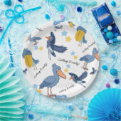 Schuhschnabel-Baby-Shower-Servietten Pappteller (Party)