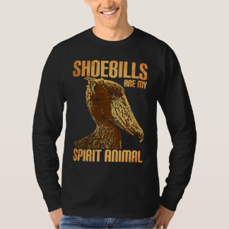 Schuhschnabel-Vogel Spirit-Tier T-Shirt