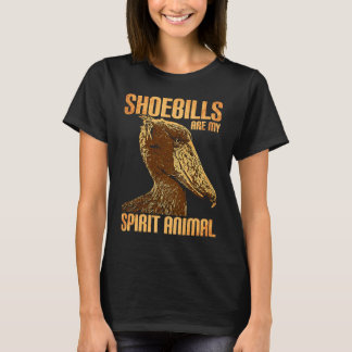 Schuhschnabel-Vogel Spirit-Tier T-Shirt
