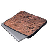 Schuhspur Laptopschutzhülle (Vorne Knopf)