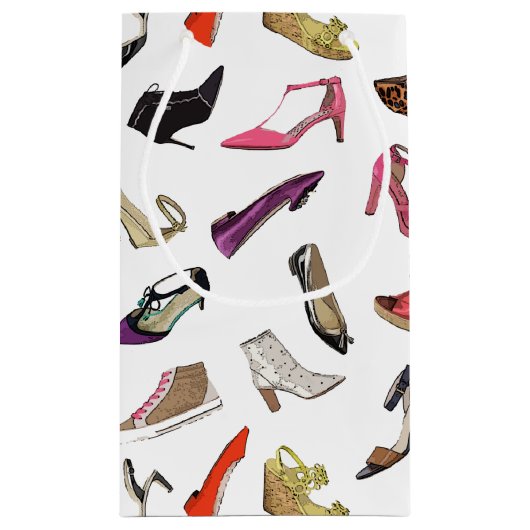 Schuhtasche - Liebe ist wahre Liebe Kleine Geschenktüte (Rückseite)