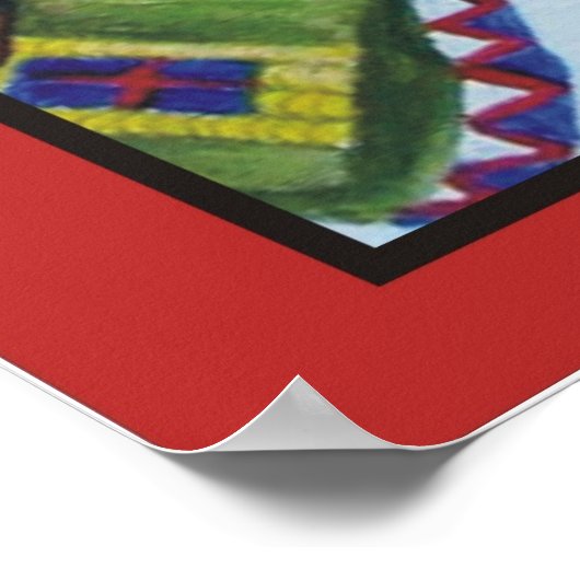 Schuhwanderung Poster (Ecke)