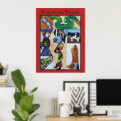 Schuhwanderung Poster (Heimbüro)