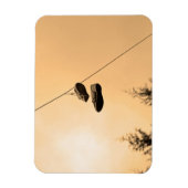 Schuhwarnung Magnet (Vertikal)