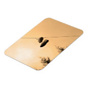 Schuhwarnung Magnet (Linke Seite)