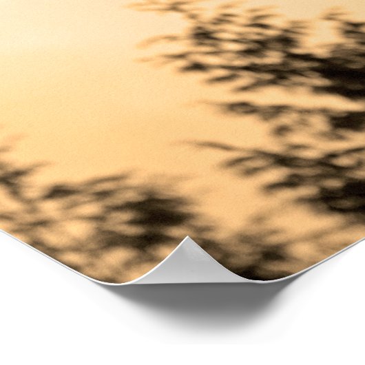 Schuhwarnung Poster (Ecke)