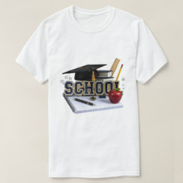 Schul-Grafik-T-Shirt | Zurück zur Schule Student T T-Shirt