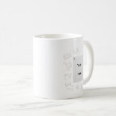 Schul-Notizbuch-Design Lehrergeschenk Kaffeetasse (VorderseiteRechts)