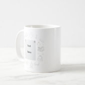 Schul-Notizbuch-Design Lehrergeschenk Kaffeetasse (Vorderseite Links)