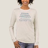 Schul-PT Tri-Blend Shirt (Vorderseite)