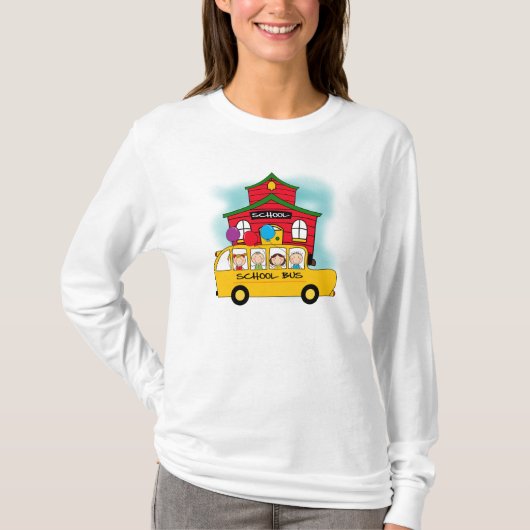 Schul-und Schulbus-T - Shirts und -geschenke (Vorderseite)
