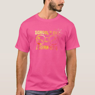 Schulabbrecher für die Gefärbte Krawatte im Sommer T-Shirt