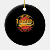 Schulabbrecherklasse 2024 keramik ornament (Hinten)