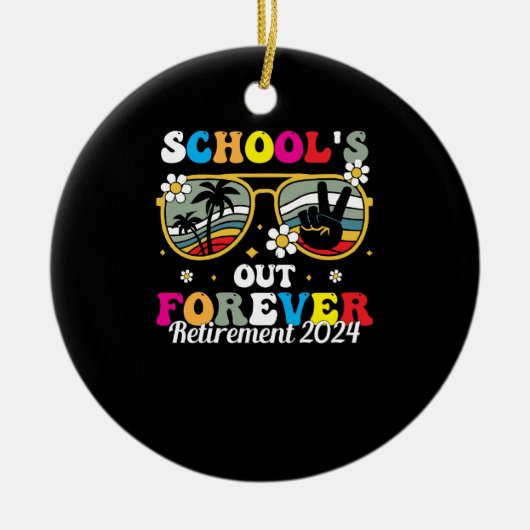 Schulabbruch 2024 keramik ornament (Vorne)