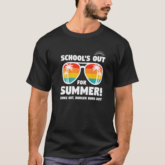 Schulabbruch für den Sommer Sonne Urlaub Sommer H T-Shirt (Vorderseite)