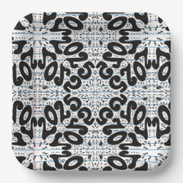 Schulabbruch für immer verlorenes Blatt Pappteller