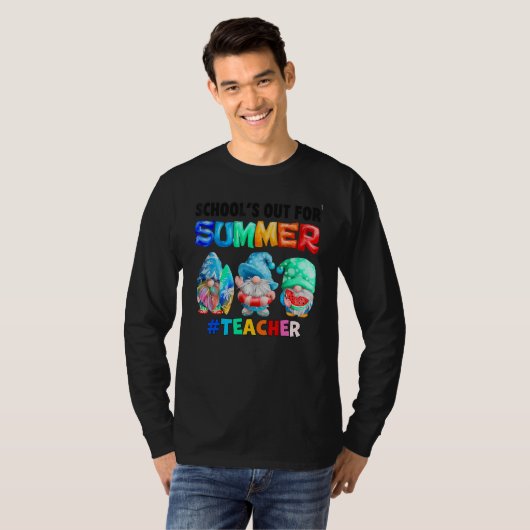 Schulabbruch im Sommer Lehrer - Urlaub 1 T-Shirt (Vorne ganz)