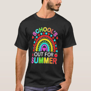 Schulabend für den Sommer glücklich am letzten Sch T-Shirt