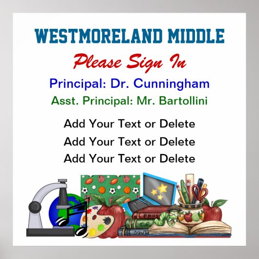 Schulabmeldung in Hauptplakat - SRF Poster (Vorne)