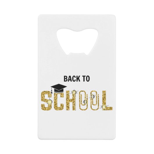 Schulabschluss Geldbeutel Flaschenöffner (Vorderseite)