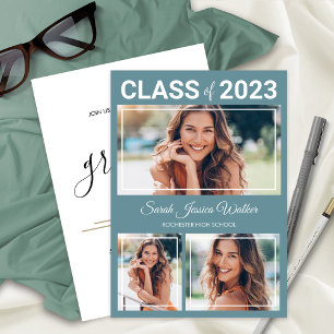 Schulabschluss Party 2023 Foto Ankündigung