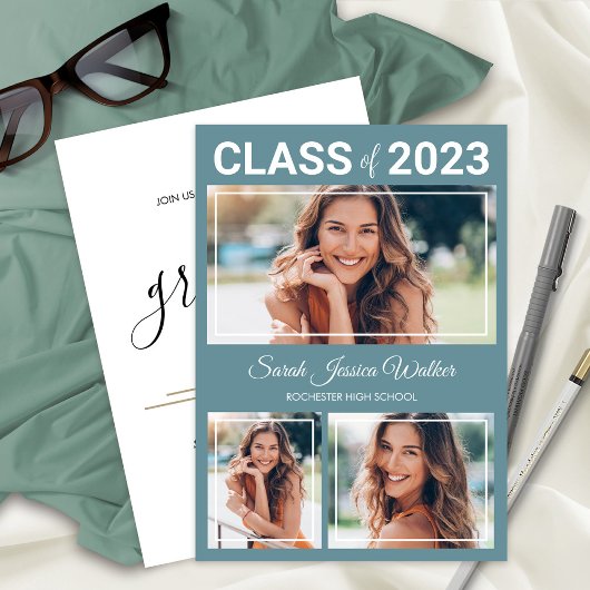 Schulabschluss Party 2023 Foto Ankündigung