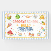 Schulabschluss-Party-Streifen Banner (Horizontal)