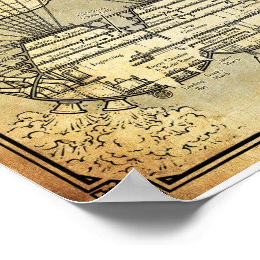 Schulabschluss Poster (Ecke)