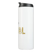 Schulabschluss Thermosbecher (Nach rechts gedreht)