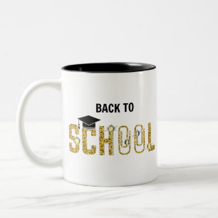 Schulabschluss Zweifarbige Tasse