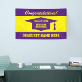 Schulabschlussfeier 2024-Brauch Banner (Messeveranstaltung)