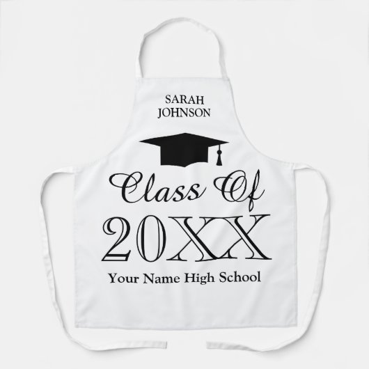 Schulabschlussfeier Zollküche Schürze (Vorderseite)