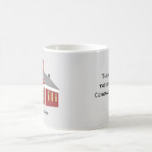 Schulabsolvent Ein-Raum-Schule Kaffeetasse (Mittel)