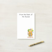 Schulabteilung für Stipendiatinnen und -abende nac Post-it Klebezettel (Auf Schreibtisch)