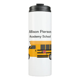 Schulakademie Bus-Thermal Tumbler Thermosbecher