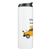 Schulakademie Bus-Thermal Tumbler Thermosbecher (Nach links gedreht)