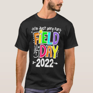 Schulalltag Lehrerin ich bin nur hier für Feld D T-Shirt