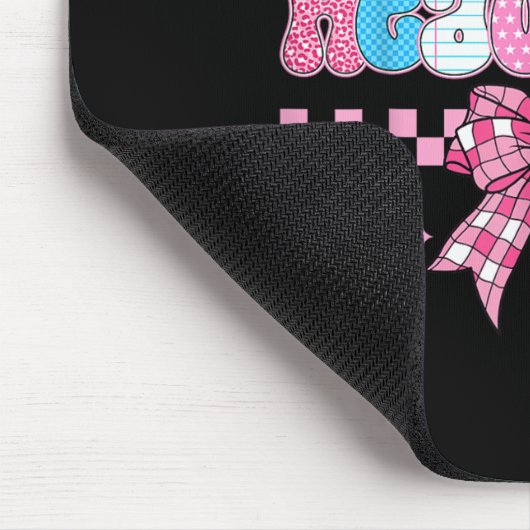 Schulanfänger zurück zur Schule Früherziehung M Mousepad (Ecke)