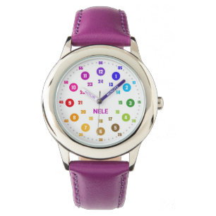 Schulanfangsgeschenk Lernuhr Kinder-Armbanduhr Armbanduhr