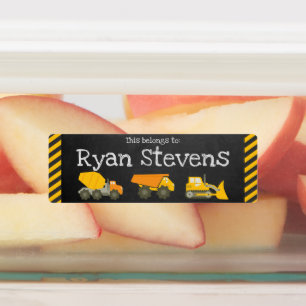 Schulangebotsmarken - Bauthema Etiketten