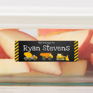 Schulangebotsmarken - Bauthema Etiketten