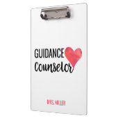 Schulanleitungs-Ratgeber-personalisierte Klemmbrett (Links)