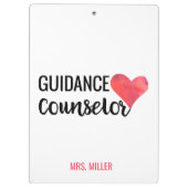 Schulanleitungs-Ratgeber-personalisierte Klemmbrett (Rückseite)