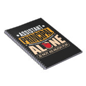 Schulassistent Hauptgrundschule T Notizblock (Rechte Seite)