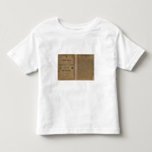 Schulatlas mit moderner Geografie Kleinkind T-shirt