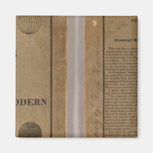 Schulatlas mit moderner Geografie Magnet (Vorne)