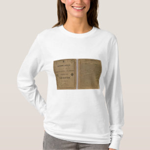 Schulatlas mit moderner Geografie T-Shirt