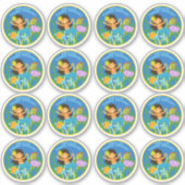 Schulaufkleber Hallo Dritte Klasse! Aufkleber (Vorderseite)